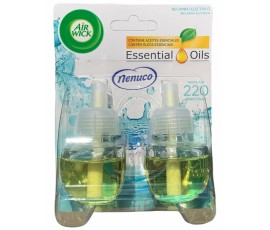 Air Wick Plug-in refills double pack Nenuco - 1 Box - 5 Units